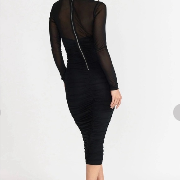 🖤 NY & Co. Mesh Cutout Midi Dress 🖤 - Picture 3 of 11